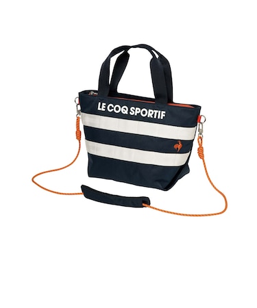 ルコックスポルティフ ゴルフ le coq sportif golf ボーダーデザインカートポーチ