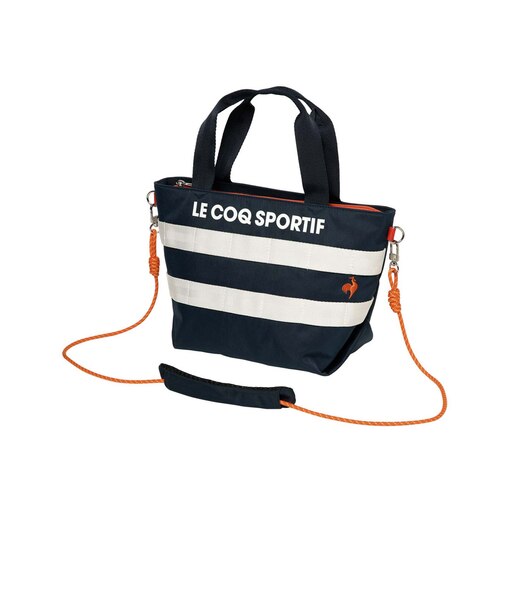 ルコックスポルティフ ゴルフ le coq sportif golf ボーダーデザインカートポーチ