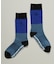 カラーブロックレギュラー丈ソックス【返品不可商品】