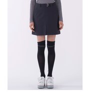 ランバン スポール LANVIN SPORT Aライン長め丈スカート【蓄熱保温／はっ水／ストレッチ】