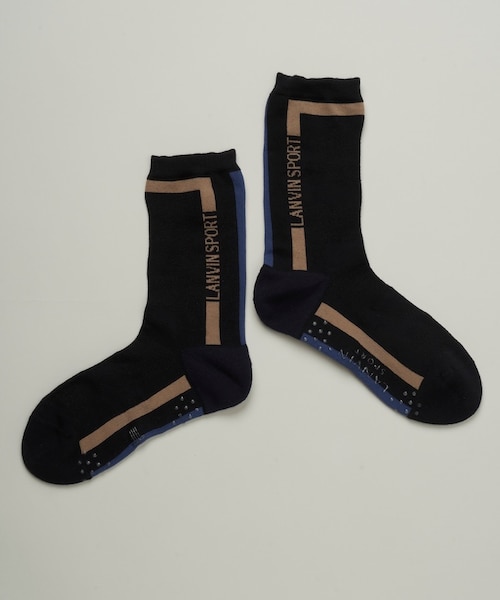 ランバンスポール ランバン スポール LANVIN SPORT レギュラー丈ソックス【足底パイル