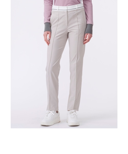 ランバン スポール LANVIN SPORT スリムストレートパンツ【ストレッチ