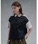 ランバン スポール LANVIN SPORT ブロッキング半袖シャツ【UV／2WAYストレッチ】