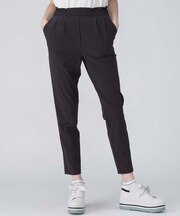 【WEB限定カラー】ウエストギャザー 9分丈イージーパンツ【UV／ストレッチ】