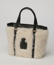 ランバン スポール LANVIN SPORT 【アールデコ100周年】フェイクファーカートバッグ