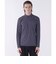 ランバン スポール LANVIN SPORT 幾何柄プリント長袖ポロシャツ【保温】
