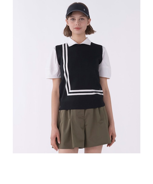 ランバン スポール LANVIN SPORT クルーネックニットベスト