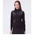 ランバン スポール LANVIN SPORT BIGロゴプリントハーフジップ長袖シャツ【UV／吸汗】
