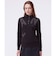 ランバン スポール LANVIN SPORT BIGロゴプリントハーフジップ長袖シャツ【UV／吸汗】