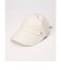 ランバン スポール LANVIN SPORT ツバ長めキャップ【リボン取り外し可能】