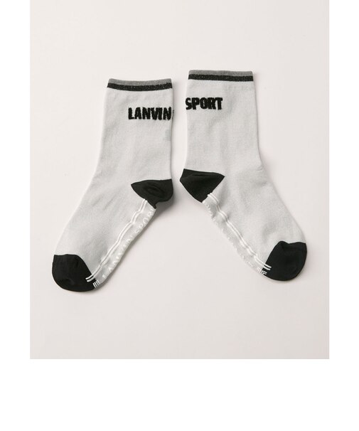 ランバン スポール LANVIN SPORT ミドル丈ラメソックス【交換・返品不可】