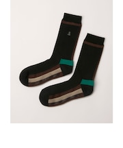 ランバン スポール LANVIN SPORT レギュラーバックラインソックス【抗菌防臭】【交換・返品不可】