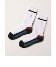 ランバン スポール LANVIN SPORT レギュラーバックラインソックス【抗菌防臭】【交換・返品不可】