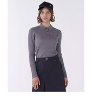 ランバン スポール LANVIN SPORT ニット長袖ポロシャツ