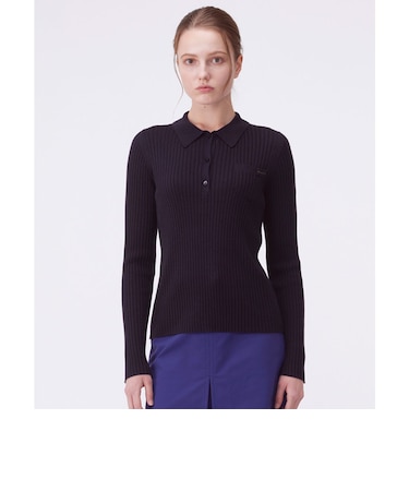 ランバン スポール LANVIN SPORT ニット長袖ポロシャツ