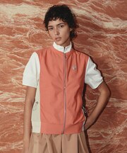 ランバン スポール LANVIN SPORT クルーネックアウターベスト【2WAYストレッチ】