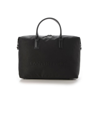 ランバン スポール LANVIN SPORT スエード調ボストンバッグ