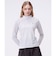 ランバン スポール LANVIN SPORT LSロゴプリントモックネック長袖シャツ【Sunscreen NIR／UV】