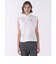 ランバン スポール LANVIN SPORT 異素材MIXノースリーブシャツ【UV】
