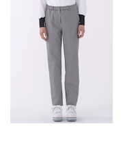 ランバン スポール LANVIN SPORT 総柄イージーテーパードパンツ【はっ水／蓄熱保温】