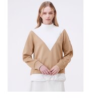ランバン スポール LANVIN SPORT ブロッキングプルオーバー【UV／吸汗】