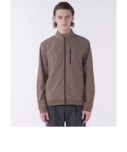 ランバン スポール LANVIN SPORT 異素材ブロッキングブルゾン【2WAYストレッチ】