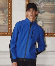 ランバン スポール LANVIN SPORT 異素材ブロッキングブルゾン【2WAYストレッチ】