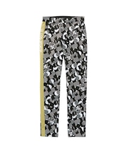 【ストレッチフォーサー】総柄ボンディングパンツ