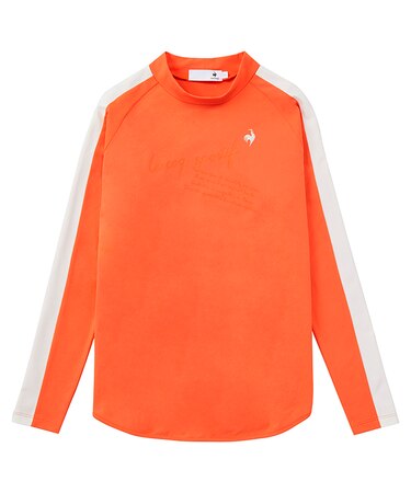 【ストレッチフォーサー】長袖モックネックシャツ