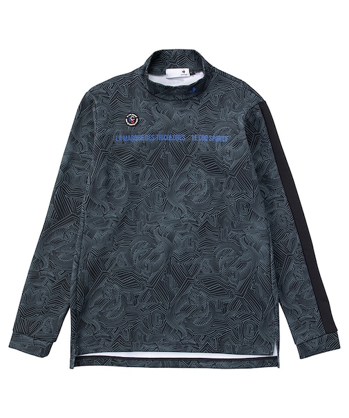 【ストレッチフォーサー】ハイネック長袖シャツ