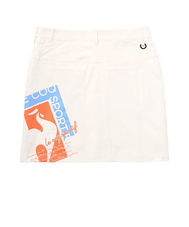 バックプリントスカート