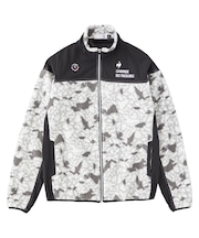 【ストレッチフォーサー】プリントボアブルゾン