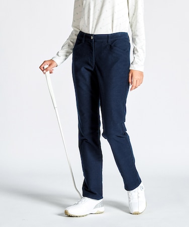 『SEASON COLLECTION』バーズアイストレッチスエードロングパンツ