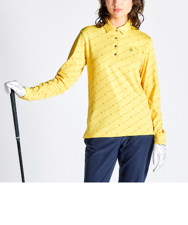 『SEASON COLLECTION』ストレッチ裏起毛台衿付き長袖シャツ