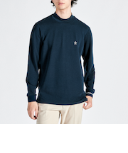 『SEASON COLLECTION』吸湿発熱モックネック長袖シャツ