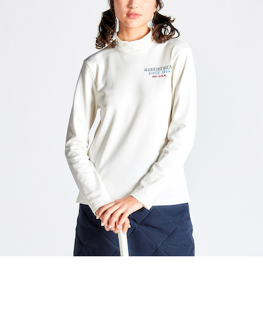 『SEASON COLLECTION』保温モックネック長袖シャツ