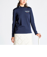 『SEASON COLLECTION』保温モックネック長袖シャツ