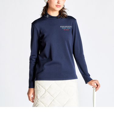 『SEASON COLLECTION』保温モックネック長袖シャツ