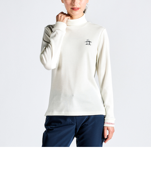 『SEASON COLLECTION』吸湿発熱タートルネック長袖シャツ