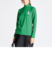 『ENVOY』HEAT NAVIボーダー　ペンギンアップリケハイネックシャツ