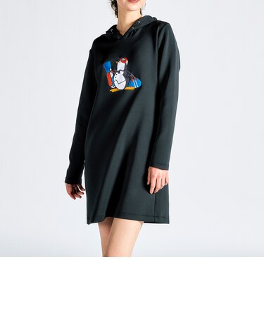 【EC限定】キャラクターペンギンロゴフーディワンピース