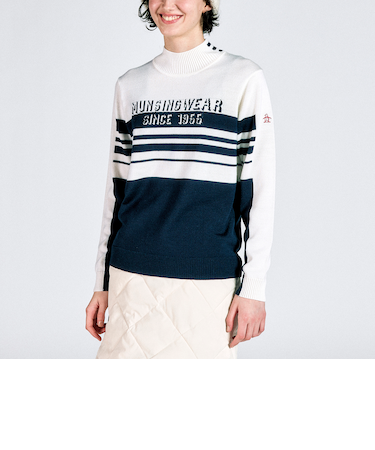 『SEASON COLLECTION』ジャガードハイネックセーター