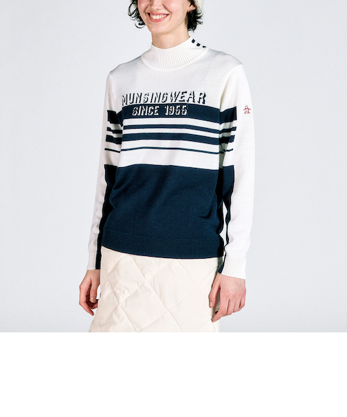 『SEASON COLLECTION』ジャガードハイネックセーター