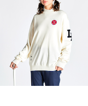 『SEASON COLLECTION』吸湿発熱ワッペンセーター