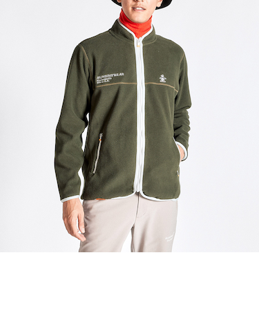 『ENVOY』両面フリースフルジップカットソー