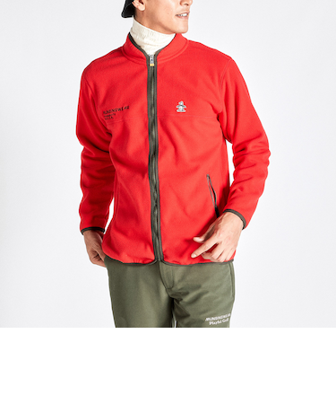 『ENVOY』両面フリースフルジップカットソー