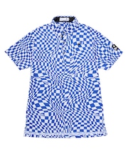 VICHYチェック半袖シャツ