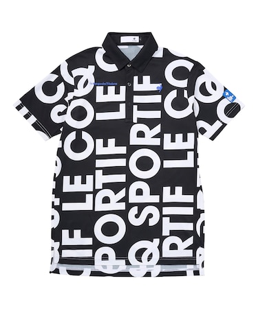 マルチカラーロゴ柄半袖シャツ