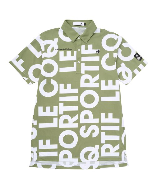 マルチカラーロゴ柄半袖シャツ