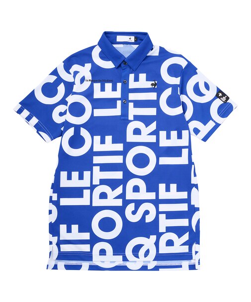 マルチカラーロゴ柄半袖シャツ